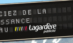 Bannières Lagardère Publicité